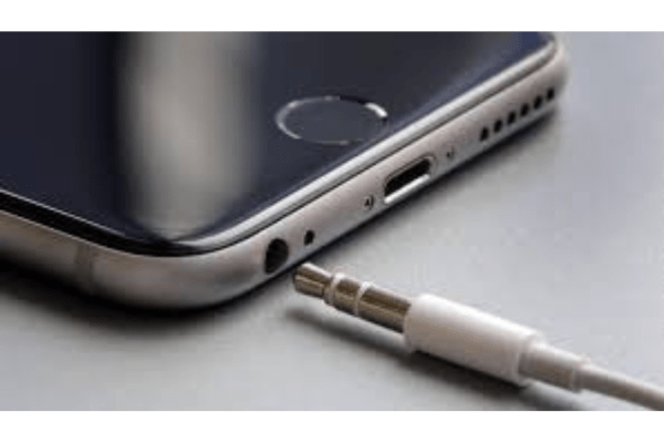 Check the headphone jack if your phone only works on speaker