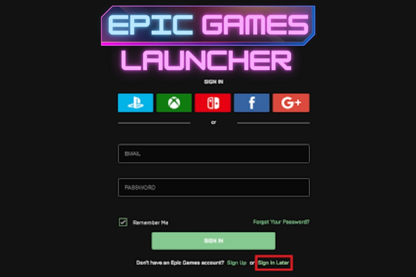 Epic Games Launcher Sign Up - Tech Era News